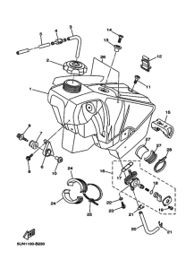  Топливный бак