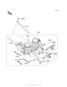 KLE650 Акселератор
