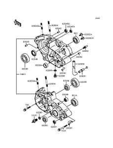  Картер двигателя
