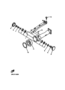 VMX12 Задний рычаг и подвеска