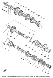 IT250F Трансмиссия