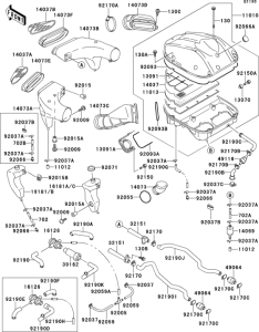 ZX900 Air cleaner(1 / 3)
