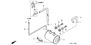 GL1500CD Evap canister (ac)