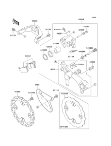  Задний тормоз