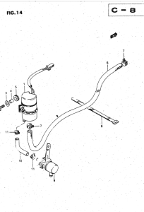 GV1400 Топливный насос