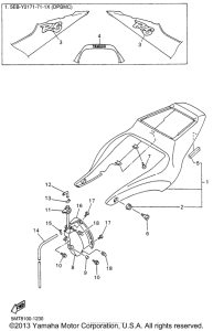 YZF-R6 Боковые обтекатели