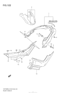 VZR1800 Rear Fender (Vzr1800Z L2 E03)