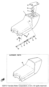 TA125 Сиденье