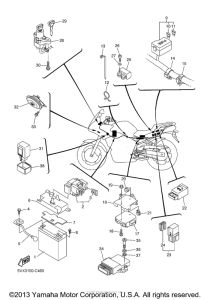 FZ600SS Электрика