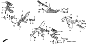 VTR1000F Ступень передачи