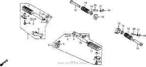 CB650 Подножки