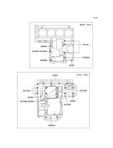 ZG1000 Болты крепления картера