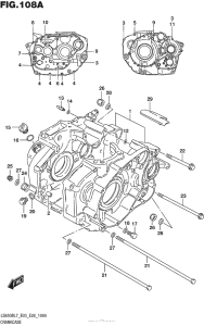 LS650 Картер двигателя