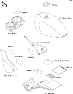 ZR550 Наклейки