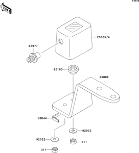 KLX300R Приборы