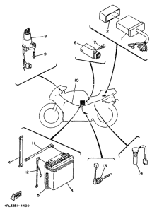 TZR125 Elektrische ausrustung 1