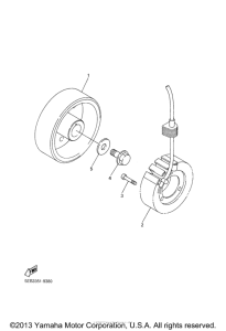YZF-R6 Генератор