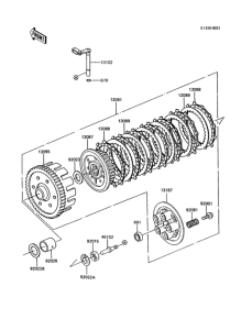 Z305 Сцепление