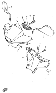 CW50RSX Обтекатель 1