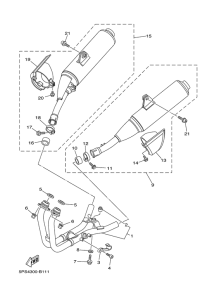 TDM900A Выхлопная система