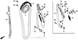 XL250S Цепь ГРМ