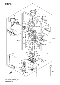 RM-Z450 Carburetor assy