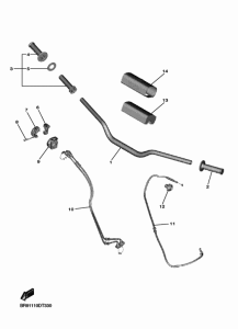  Steering handle & cable