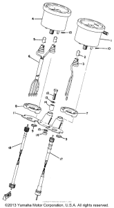DT1MX Speedometer & tachometer