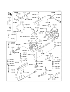 EJ650 Карбюратор
