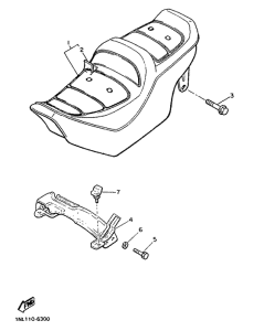XVZ13TD Сиденье