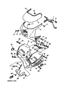 YSR80 YSR80B Cowling comp