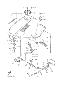 XJ900S Kraftstofftank