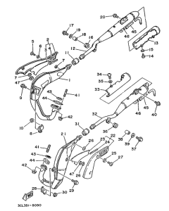 TDR240 Выхлопная система