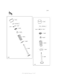 EX300 Клапана