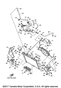 FZ09 Радиатор и Патрубки