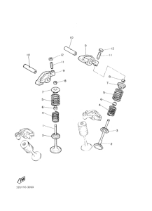 XV535 Клапана