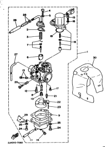 CG50E Карбюратор