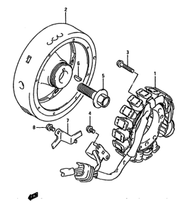 DR750 Зажигание