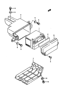 AH100 Аккумулятор