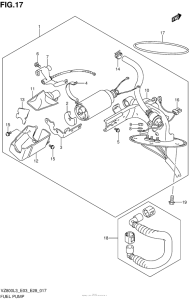 VZ800 Топливный насос