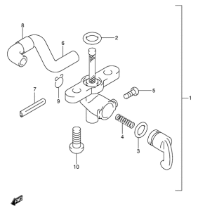 JR50 Топливный кран