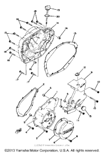 XS400_2F - 1979 Боковые крышки