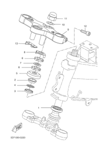YZF-R125 Управление