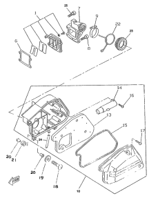 CW50RS Впускная система