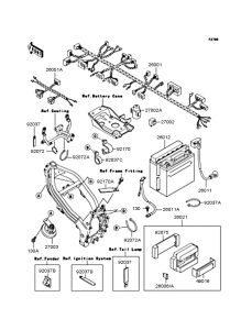 ZX250 Электрика