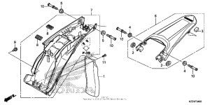  Задний бампер