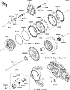 VN1700 Сцепление