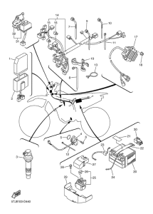 WR250F Электрика 1