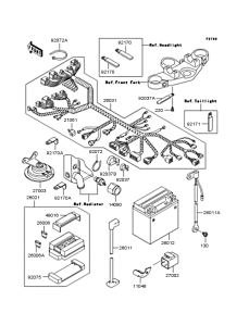 ZR400 Электрика