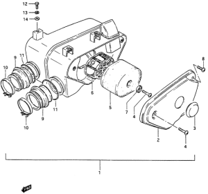 RG250 Воздухоочиститель